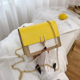 Women Shoulder Bags 2022 Summer New Korean Version of The Messenger Bag Handbag Chain Wild Crack Printing Wild Shoulder