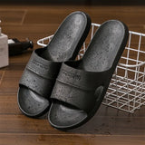 Home Slippers Women Summer Anti-slip Wear-resistant Bottom Slippers Indoor Couples Bathroom Floor Shoes Sandals Women