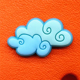 Animals Shoe Charms Accessories Seahorse Polar Bear Footprint Shell Shoe Buckle Decorations fit Kids X-mas Party Gifts