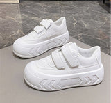 Red Book Recommends Ugly Cute Bread, Small White Shoes, New Korean Version Of Muffin Shoes, Velcro Shoes, Sports And Leisure