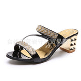 Version Of The New Summer 2023 Ladies Cool Slippers With Women's Shoes Water Burg Fish Mouth Large Size Cool Slippers