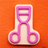 Sale 1pcs Cosmetic Style Shoe Charms Accessories Perfume Nail Polish Rouge PVC Croc jibz Buckle for Kids Party Xmas