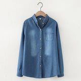 Women Blouses Shirts Tunic Womens Tops And Blouse 2020 Womenswear Long Sleeve Clothing Button Up Down Outwear OL