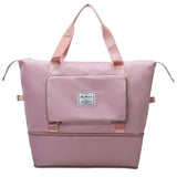 Oxford Handbags Outdoor Waterproof Foldable Travel Bag Large Capacity Tote Bag Gym Shoulder Bag Women's Bag
