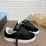 Breakj Comfortable Thick Platform Heighten Small White Shoes Pure Color Versatile New Super Heighten Light Breathable Warm Fashionable New
