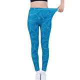 Fashion Women Leggings Beautiful Leaf Floral Printing High Waist Jeggings Stretch Pant Sexy Hot Sale Clothing