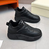 Breakj Women's Shoes 2024 New Ins Korean High Top Small White Shoes Versatile Student Platform Casual Shoes