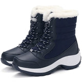 Women Boots Lightweight Ankle Boots Platform Shoes For Women Heels Winter Botas Mujer Keep Warm Snow Winter Shoes Female