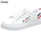Women Sneakers Fashion Shoes Casual Flats Sneakers Female Fashion Comfort White Vulcanized Platform