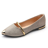 Style Women Flats 2019 Spring Summer Flat Shoes Woman Pointed Toe Slip On Fashion Loafers Female Casual Lazy Shoe
