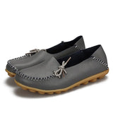 Shoes Casual PU Leather Flat Shoes For Women Round Toe Non Slip Nurse Chef Shoes Women Flats Fashion Chaussure