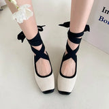 Women's Ballet Flats Shoes Woman Spring Summer 2023 Casual Sneakers Sandals Fashion Sabot Barefoot Ballerina Comfortable