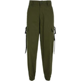 Streetwear Cargo Pants Women Casual Joggers Black High Waist Loose Female Trousers Korean Style Ladies Pants