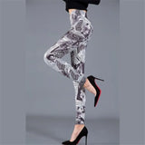 Printed Leggins Elastic Fitness Leggings Sexy Pants Women Push Up Trousers Summer Gym Sports