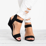 Breakj Sandals New Slopes And Buckle Sandals Women Wish New Big-Size