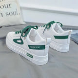 Breakj White Shoes Female Students Spring Korean Version Of The Sea Gas Shoes Children's Trendy Shoes 2023 New Small Casual Shoes
