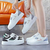 Ins Tide Base Small White Shoes Spring 2023 New Breathable Platform Women's Shoes Korean Fashion Student Board