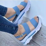 Breakj 2025 Slope And Casual Buckle Beach Sandals And Roman Style Sandals