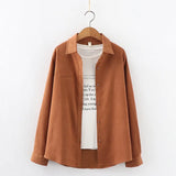 Solid Color Women's Shirt 2021Spring New Casual Design Sense Blouses and Tops Young Style Lady Long Sleeve