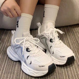 Breakj Casual Sneakers Women's Summer Breathable 2025 New Old Dad Shoes Women's Running Shoes