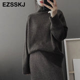 sweaters warm sweater oversize female women's turtleneck 2020 Autumn Winter women's wool sweater women's jumper pull