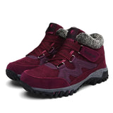 Slip on Unisex Winter Boots Thick Sole Ankle Boots Plus Size Winter Sneakers Versatile Snow Boots Botas De Nieve De