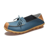 Shoes New Spring Autumn Genuine Leather Women Loafers Flats Female Moccasins Shoe Slip On Women's Loafers Large