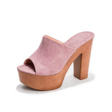 Clogs Chunky Super High Heels Women Sandals Platform Shoes for women Pumps Female Flipflop Slippers Sexy Sandalias