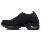 Women Sneakers Running Shoes Outdoor Sports Shoes Breathable Mesh Shoes Air Cushion platform shoes Jazz dance