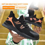 Shoes Ankle Boots Breathable Work Safety Shoe With Steel Toe Cap Kevlar Midsole Puncture-proof High Quality Working