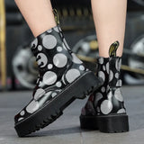 Shoes High Heels Sexy Platform Boots Black Thigh High Leather Boots Winter GENUINE LEATHER Booties Woman Plus Size