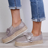 Flat Platform Shoes Woman Loafers Casual Women's Slip On Shallow Swing Moccasin Ballet Female Flats zapatos de