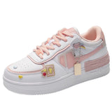 Shoes Korean Version Ulzzang 2024 New Trend Student Macaron Girl Cute Little White