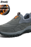 Men's Loafers Fall Fashion Sneakers Outdoor Overfoot Hiking Shoes Non-Slip Casual Sports Running Shoes Zapato Para