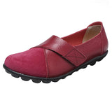 Orthopedic PU Leather Loafers Soft Sole Casual Flats Shoes for Women