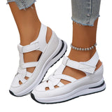 Breakj Size Sandals Spring 2025 New Slope O Rome Velcro Women's Shoes Platform Casual