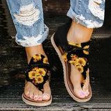 Breakj Spring And Summer New Plus Size 44 Sandals Women's Lightweight Flat
