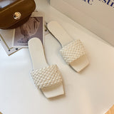 Women Wear Light Women's Sandals, Korean Version Of Lazybones, Sandals On The Braided Ribbon Of 2023