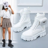 Boots Winter Shoes Women Ankel Boots Goth Shoes Platform Boots Snow Booties Woman Large Size Warm