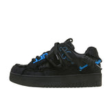 Breakj Shoes Destroy The Aesthetic Series Of Black Samurai Youth Trend Casual Set Low Help Men And Women With The Same Board Shoes Men's Shoes Men's