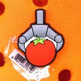Sale 1pcs PVC Shoe Charms Cute Rabbit Baby Bottle Sieve Shoe Accessories Shoe Buckle Decorations fit Croc JIBZ Kids