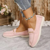 And Autumn 2025 Happy Shoes One Foot Lazy Shoes British Style Retro Breathable Bean Shoes Comfortable Flat Sole Single