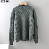 Winter basic oversize thick Sweater pullovers Women 2021 LOOSE needle twist sweater pullovers female Long