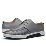 Breakj Plus-Size Hollow Out Men's Shoes Fashion Trend Youth Sandals Breathable Casual Leather