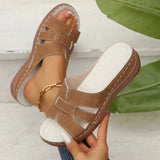 Breakj Polyurethane Sole Slippers Women's 2025 Summer New Large-Size Women's Cool Drag Slopes And Women's