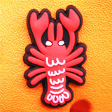 Shoe Buckle Charms PVC Scary Clown Skeleton Chainsaw Luminous Shoes Decorations fit Christmas Cosplay Party Kids