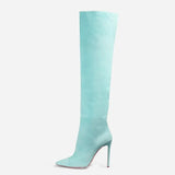 Furtado Spring Autumn Fashion Thigh High Boots Women Aexy Stilettos Long Boots Over The Knee High Boots Party Shoes