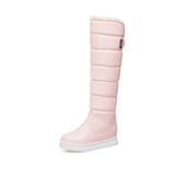 Breakj Boots Wool Boots Winter Warm High Tube Women's Boots Plus Size Women's Boots Snow Boots