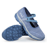 New Women's Mesh Shoes Breathable Casual Shoes Spring Women Comfort Light Walking Shoes Slip on Non-slip Flat Mom