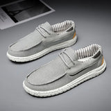 Light Men Canvas Shoes Quality Anti-skid Male Non-leather Casual Shoes Soft Breathable Zapatos De Hombre Trend